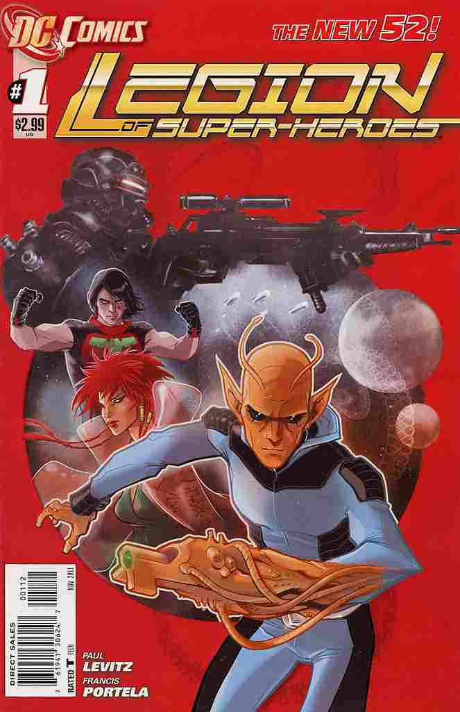 LEGION OF SUPER-HEROES (2011) #01 2ND PTG