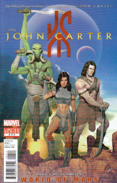 JOHN CARTER OF MARS WORLD OF MARS #4 (OF 4)
