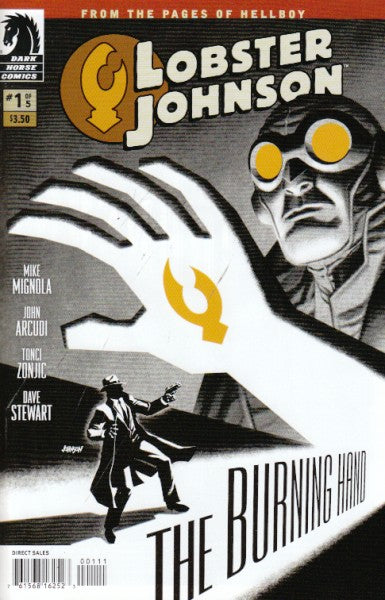 LOBSTER JOHNSON THE BURNING HAND #1 (OF 5) JOHNSON CVR