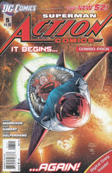 ACTION COMICS (2011) #05 COMBO PACK