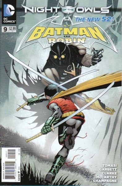 BATMAN AND ROBIN (2011) #09 (NITE OF THE OWLS)