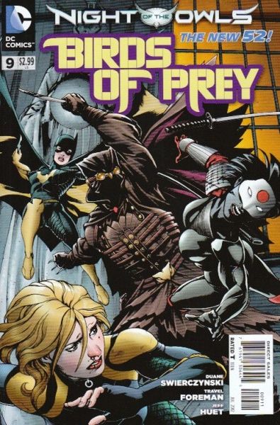 BIRDS OF PREY #9 (NIGHT OF THE OWLS)