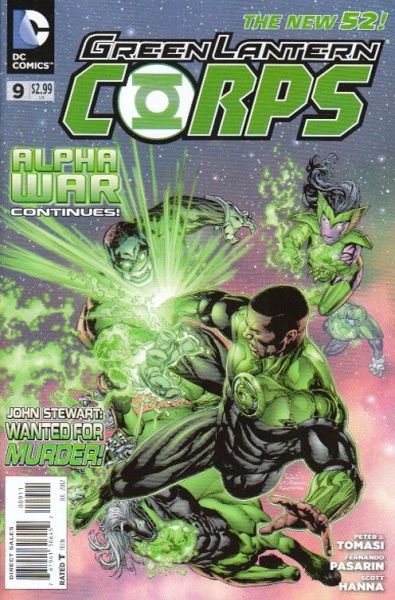 GREEN LANTERN CORPS (2011) #09