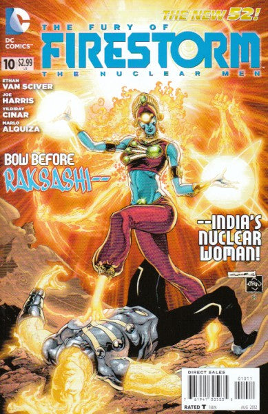 FURY OF FIRESTORM THE NUCLEAR MEN #10