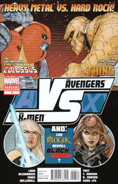 AVX VS #3 (OF 6) FIGHT POSTER VAR