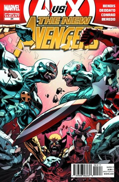 NEW AVENGERS (2010) #24 2ND PTG DEODATO AVX