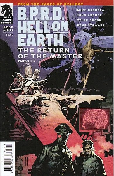 BPRD HELL ON EARTH #101 RETURN O/T MASTER #4 (OF 5) SOOK CVR