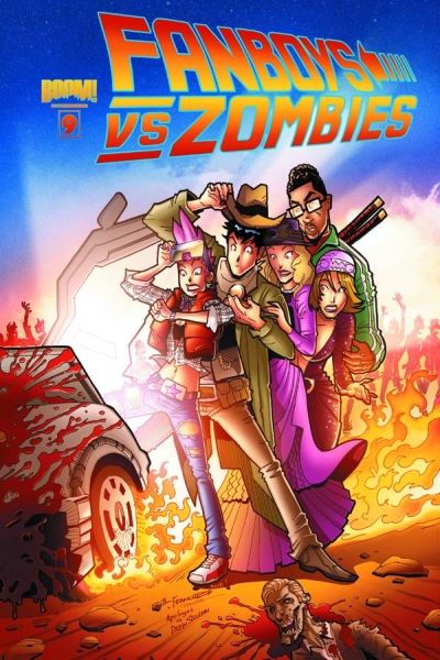 FANBOYS VS ZOMBIES #9 MAIN CVRS