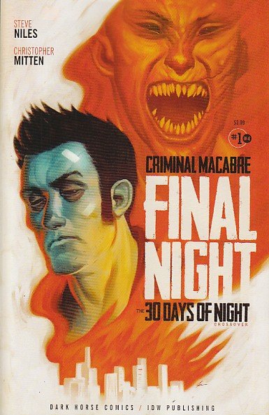 CRIMINAL MACABRE FINAL NIGHT 30 DAYS XOVER -SET- (#1 to #4)
