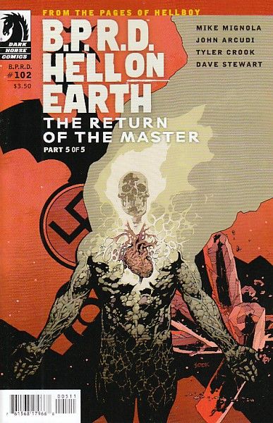 BPRD HELL ON EARTH #102 RETURN O/T MASTER #5 (OF 5)