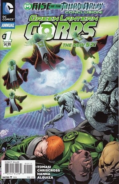 GREEN LANTERN CORPS ANNUAL #1 (RISE)