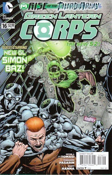 GREEN LANTERN CORPS (2011) #16 (RISE)