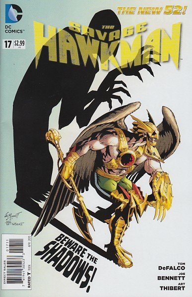 SAVAGE HAWKMAN #17