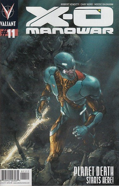 X-O MANOWAR (2012) #11  REG CRAIN CVR