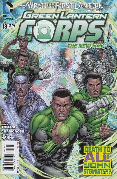 GREEN LANTERN CORPS (2011) #18 (WRATH)