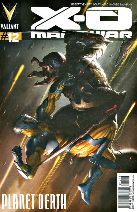 X-O MANOWAR (2012) #12 REG DJURDJEVIC