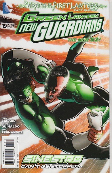 GREEN LANTERN NEW GUARDIANS #19 (WRATH)