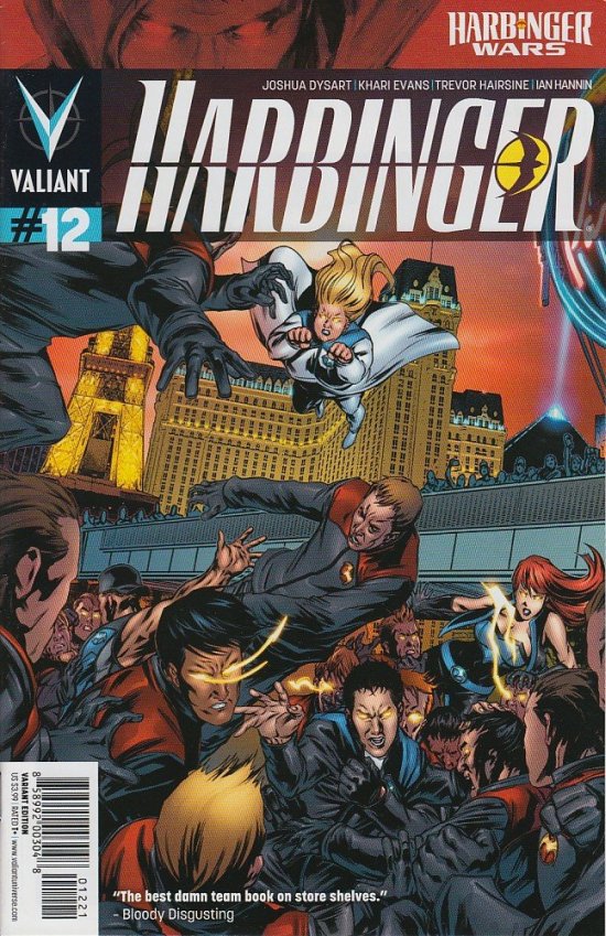 HARBINGER (VU) #12 HARBINGER WARS EVANS VAR