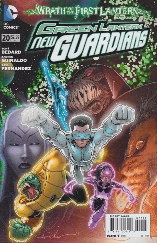 GREEN LANTERN NEW GUARDIANS #20 (WRATH)