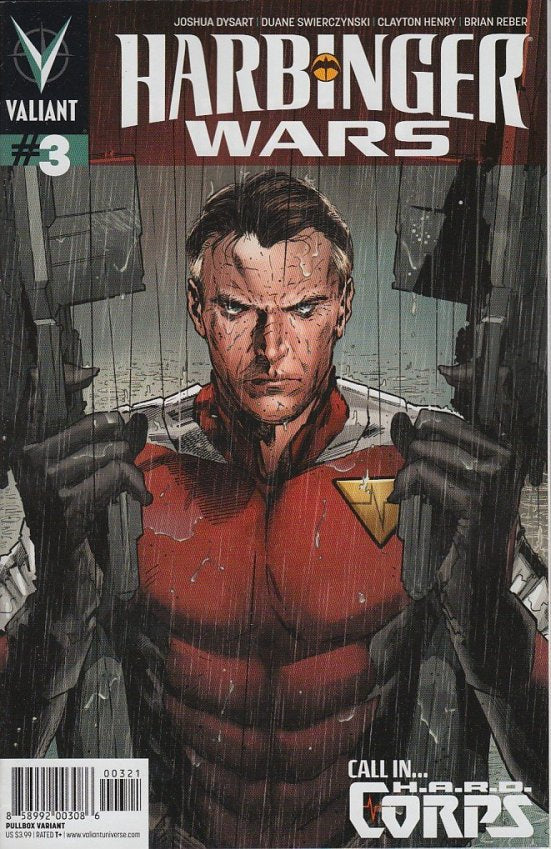 HARBINGER WARS (VU) #3 (OF 4) PULLBOX HAIRSINE