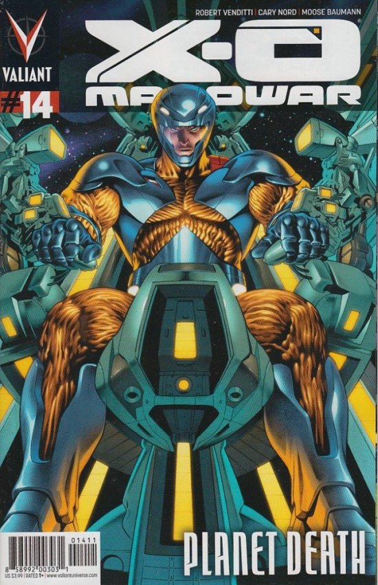 X-O MANOWAR (2012) #14 (PD) REG LOZZI