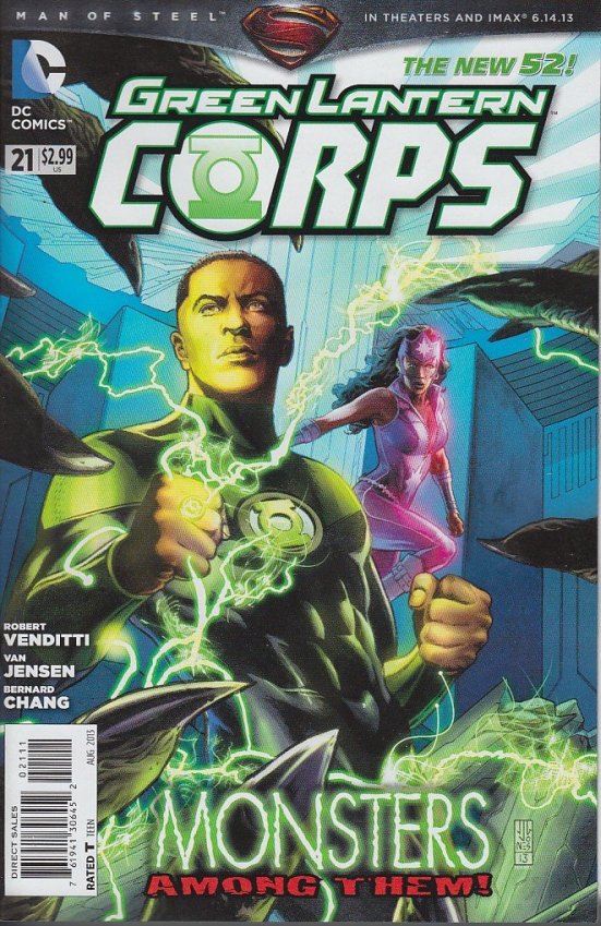 GREEN LANTERN CORPS (2011) #21