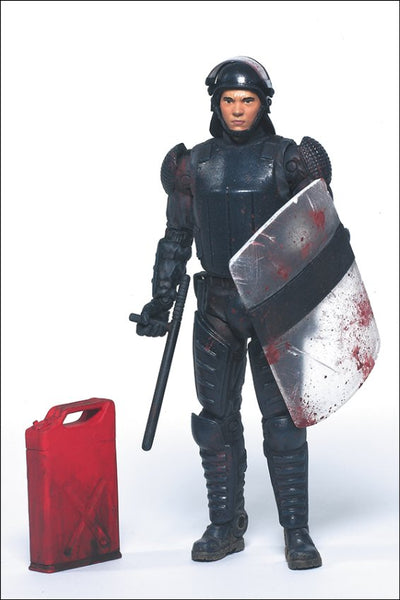 gear walking dead WALKING DEAD COMIC SERIES 2 RIOT GEAR GLEN ACTION FIGURE