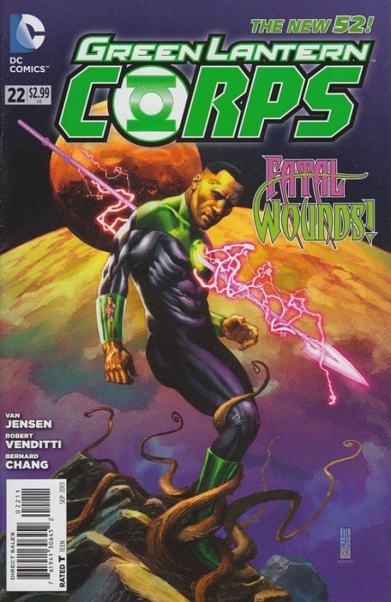 GREEN LANTERN CORPS (2011) #22