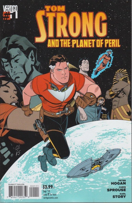 TOM STRONG AND THE PLANET OF PERIL -SET- (#1 TO #6)