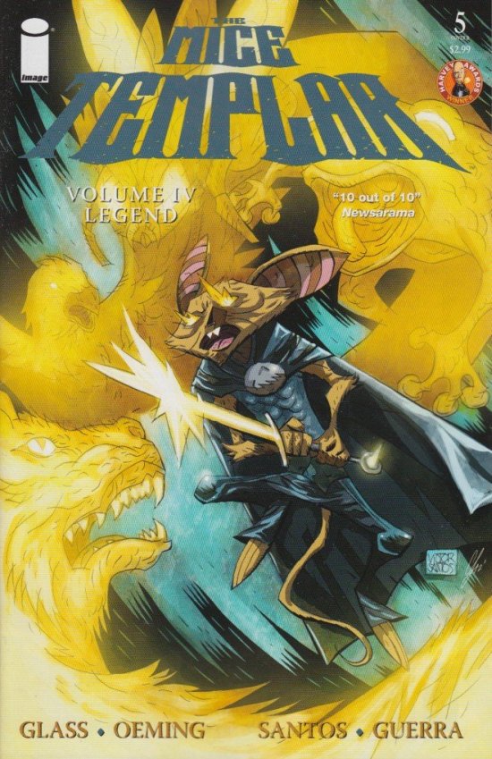 MICE TEMPLAR IV LEGEND #5 CVR B SANTOS & FREE