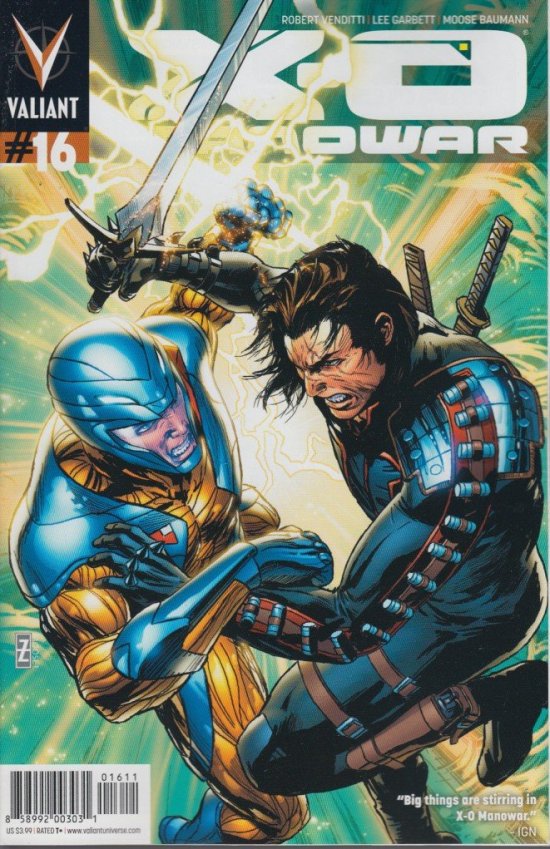 X-O MANOWAR (2012) #16 REG ZIRCHER