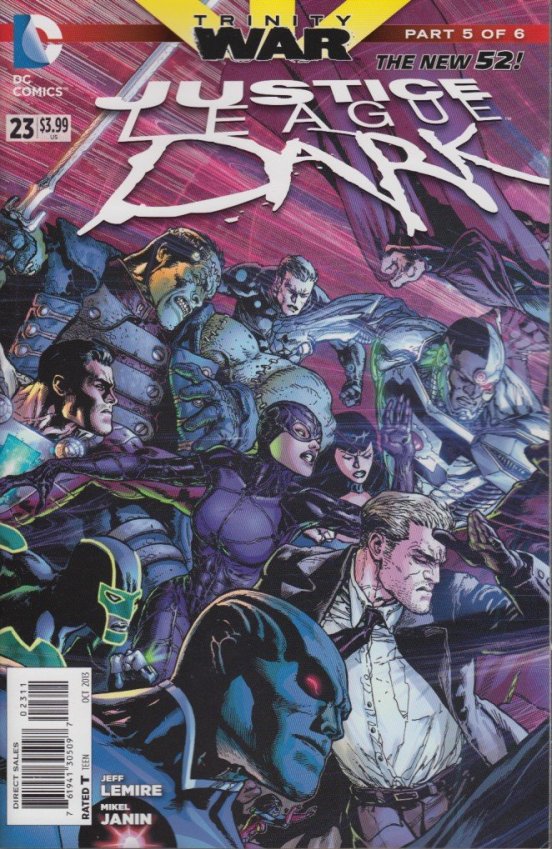 JUSTICE LEAGUE DARK (2011) #23 (TRINITY) (NOTE PRICE)