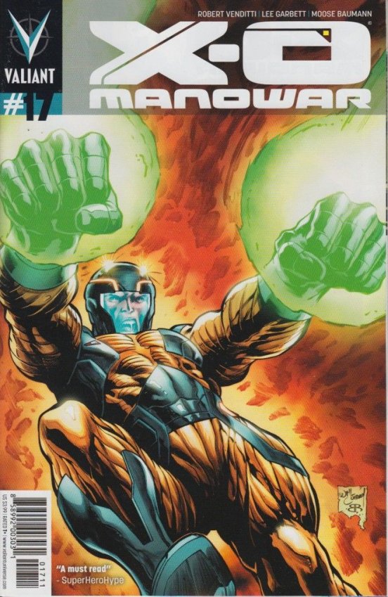 X-O MANOWAR (2012) #17 REG CONRAD