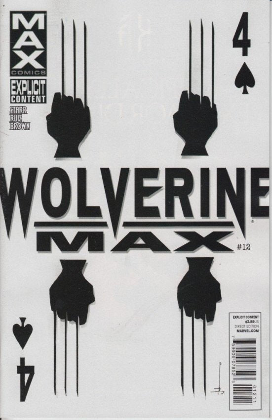 WOLVERINE MAX #12 (MR)