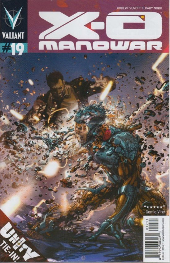 X-O MANOWAR (2012) #19 REG CRAIN