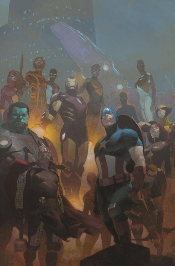 AVENGERS POSTER #24 BY RIBIC