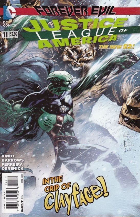 JUSTICE LEAGUE OF AMERICA (2013) #11 (EVIL)