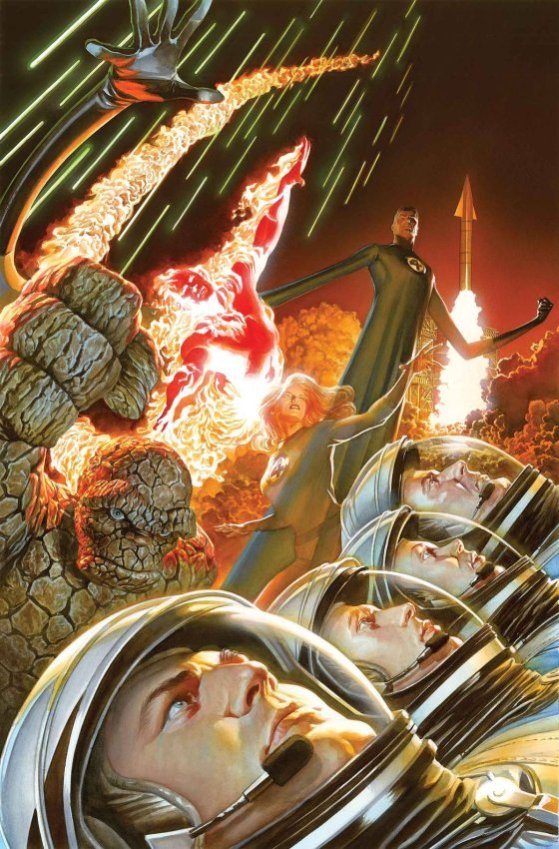 FANTASTIC FOUR #1 POSTER BY ROSS
