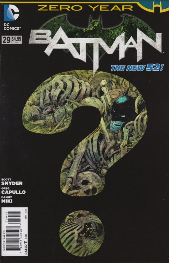 BATMAN (2011) #29 (ZERO YEAR)