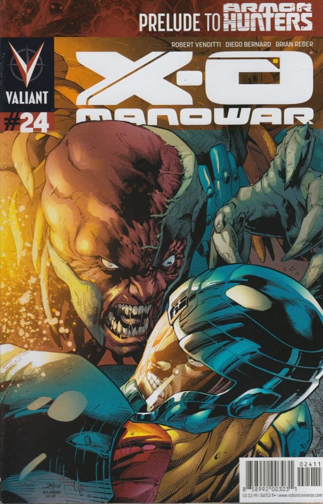 X-O MANOWAR (2012) #24 REG BERNARD