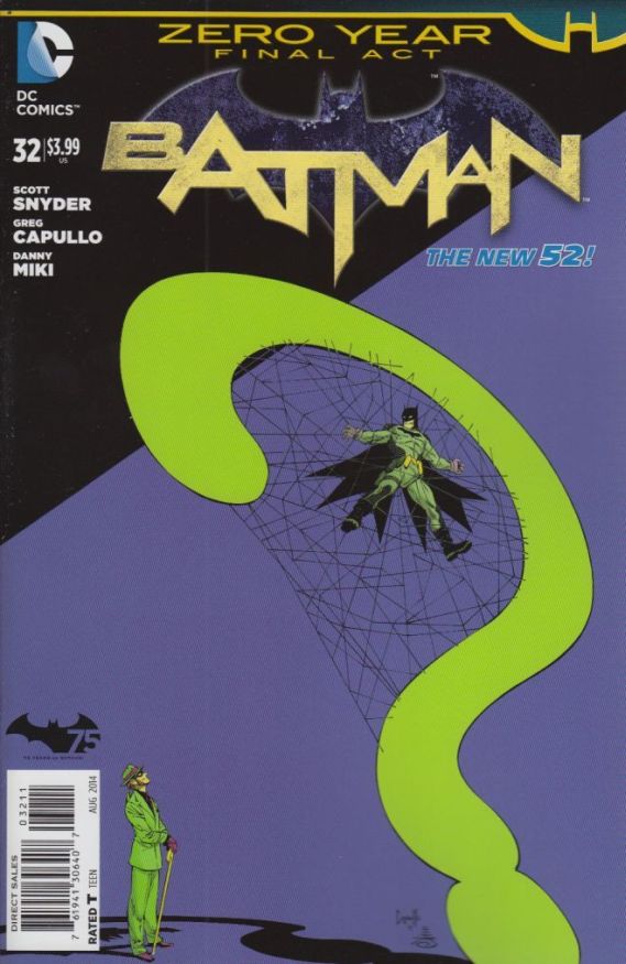 BATMAN (2011) #32 (ZERO YEAR)