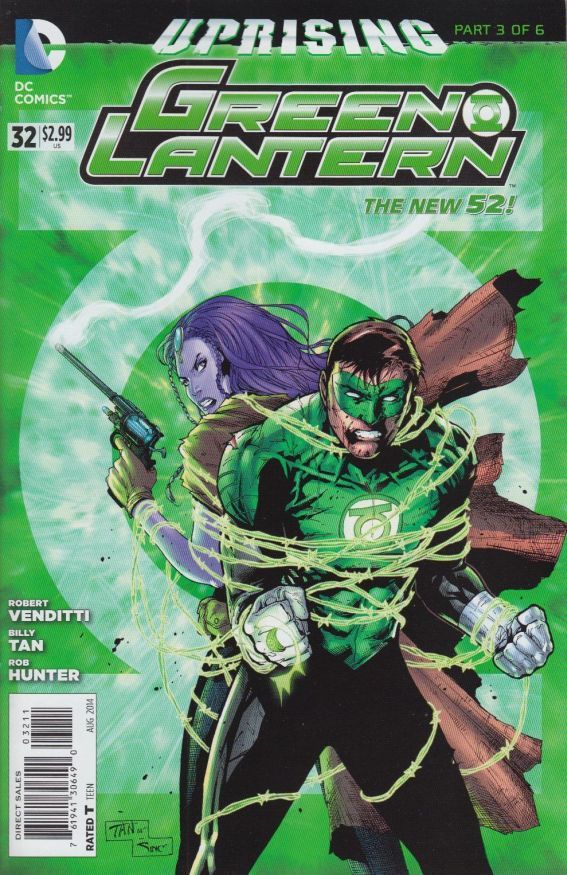 GREEN LANTERN (2011) #32 (UPRISING)