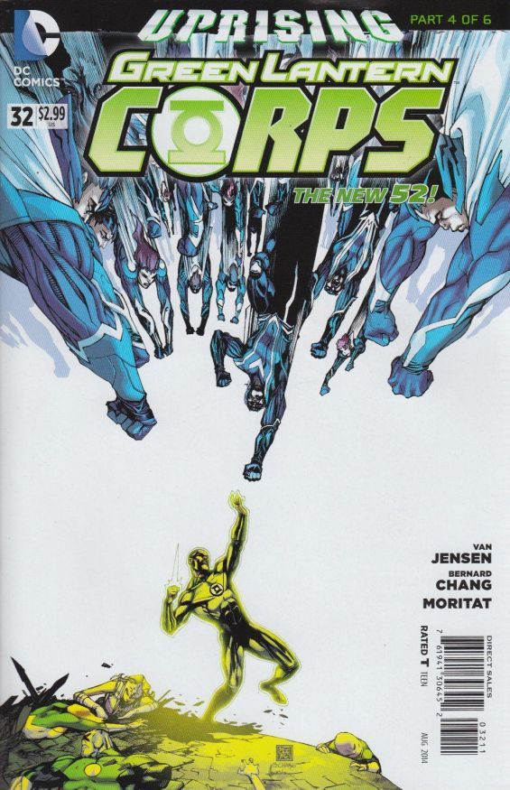 GREEN LANTERN CORPS (2011) #32 (UPRISING)