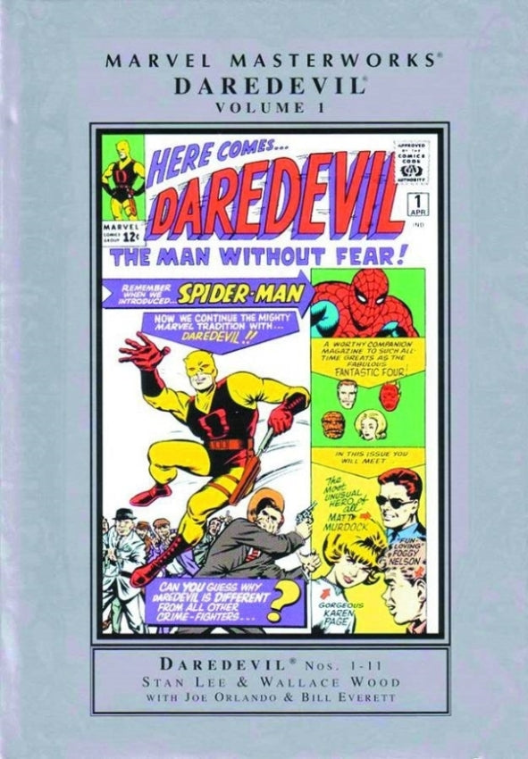 MARVEL MASTERWORKS DAREDEVIL HC VOL 01 NEW PTG