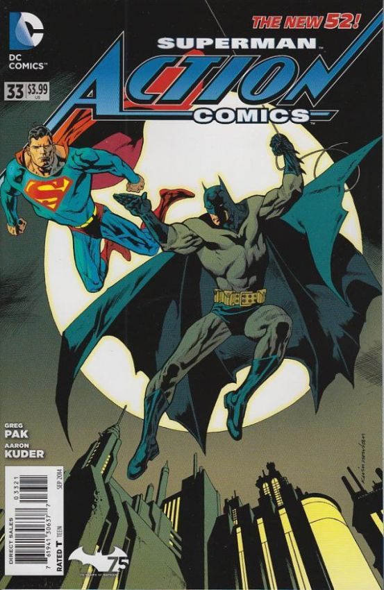 ACTION COMICS (2011) #33 BATMAN 75 VAR ED (DOOMED)