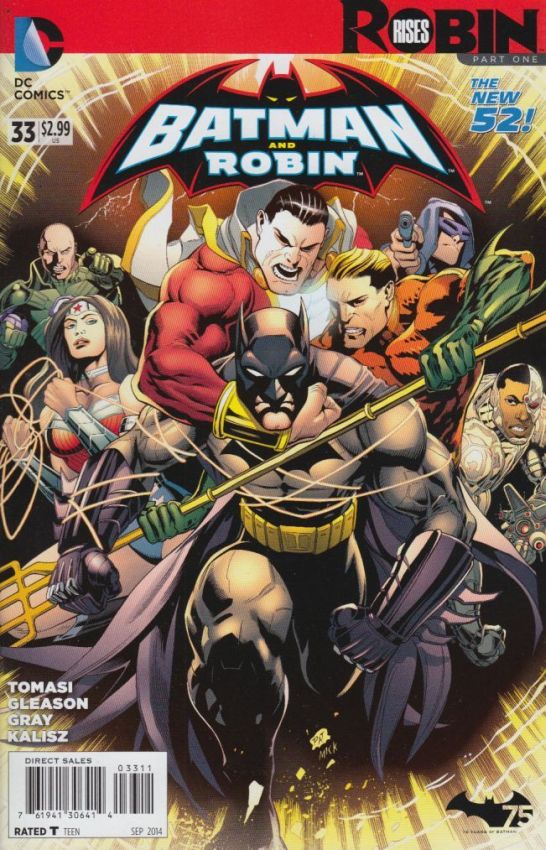 BATMAN AND ROBIN (2011) #33 (ROBIN RISES)