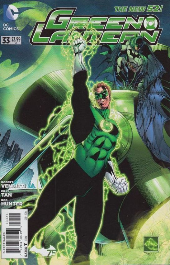 GREEN LANTERN (2011) #33 BATMAN 75 VAR ED (UPRISING)