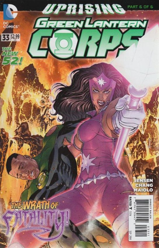 GREEN LANTERN CORPS (2011) #33 (UPRISING)