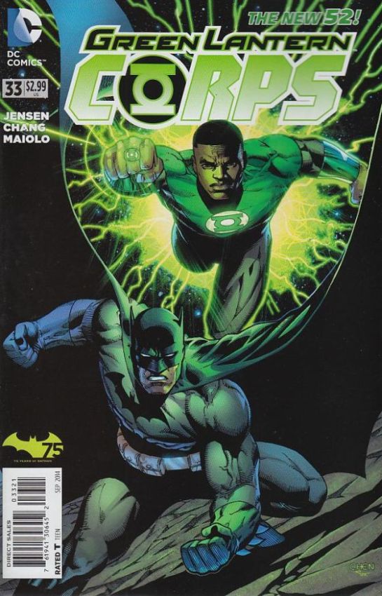 GREEN LANTERN CORPS (2011) #33 BATMAN 75 VAR ED (UPRISING)