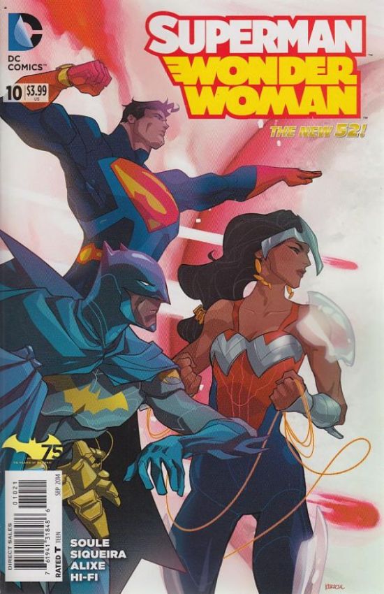 SUPERMAN WONDER WOMAN #10 BATMAN 75 VAR ED